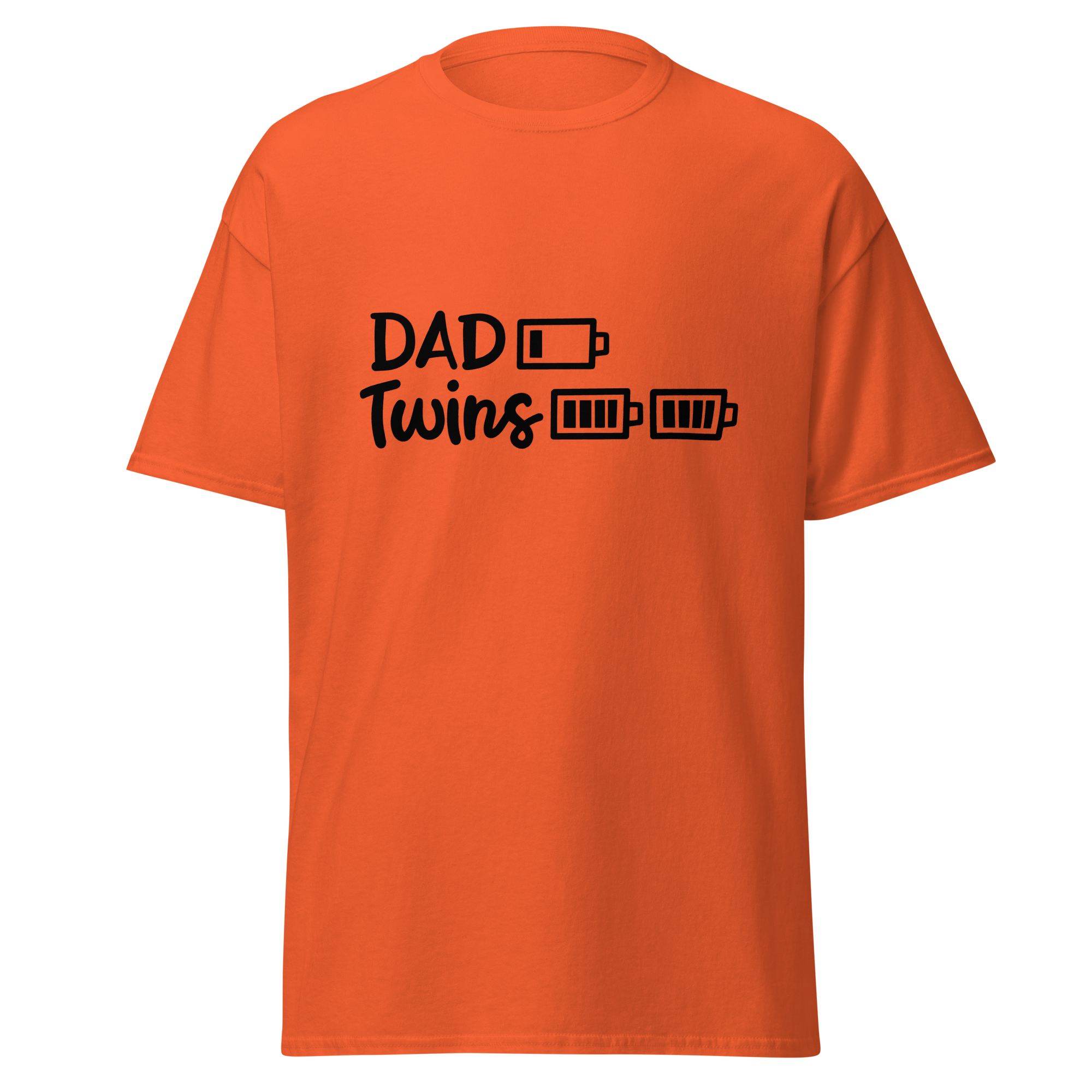 Dad Low Battery vs Twins Men's classic tee