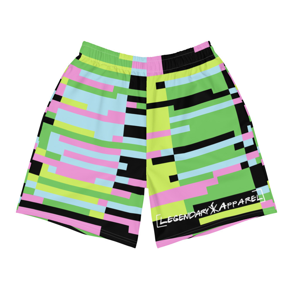 Recycled [ glitch ] Athletic Shorts