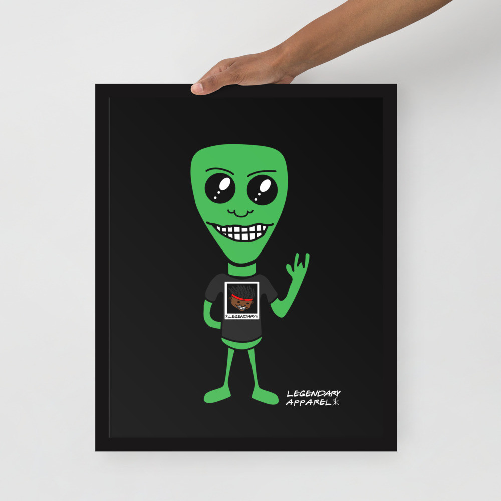 [ Martian Meek NFT ] Framed poster