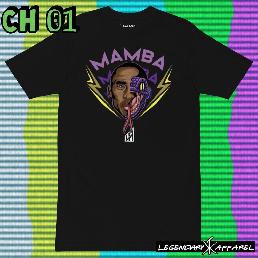 MAMBA DAY [ half Man half Mamba ] premium tee