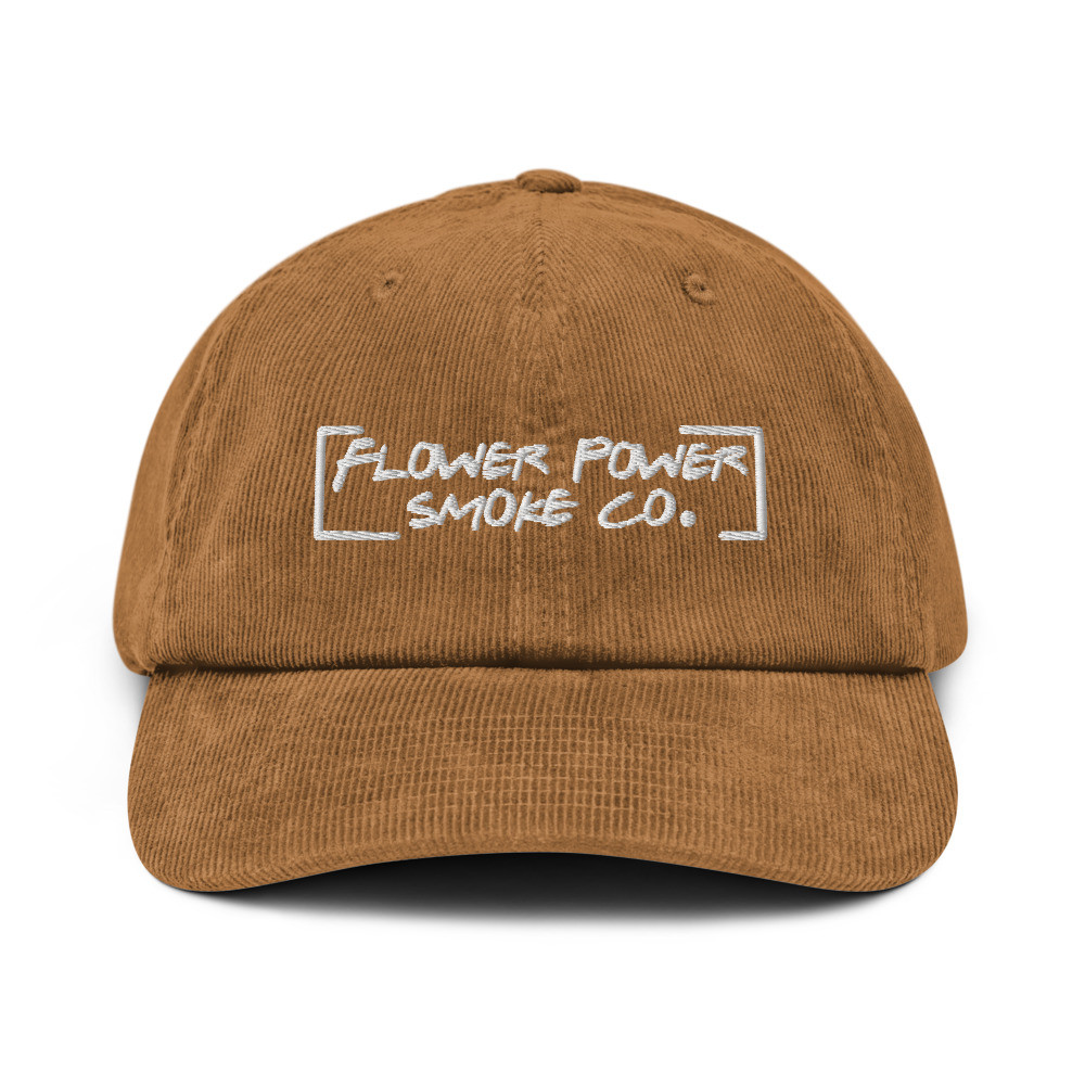 [ Flower Power ] Corduroy hat