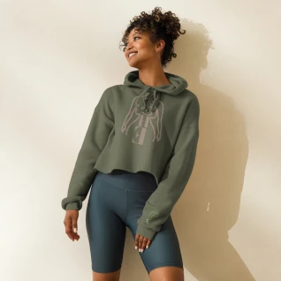 [ SHE ] Cropped Hoodie