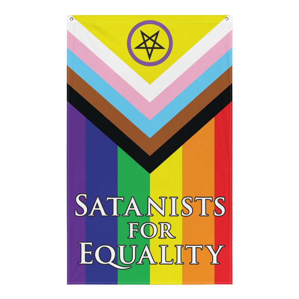 Satanists For Equality Flag
