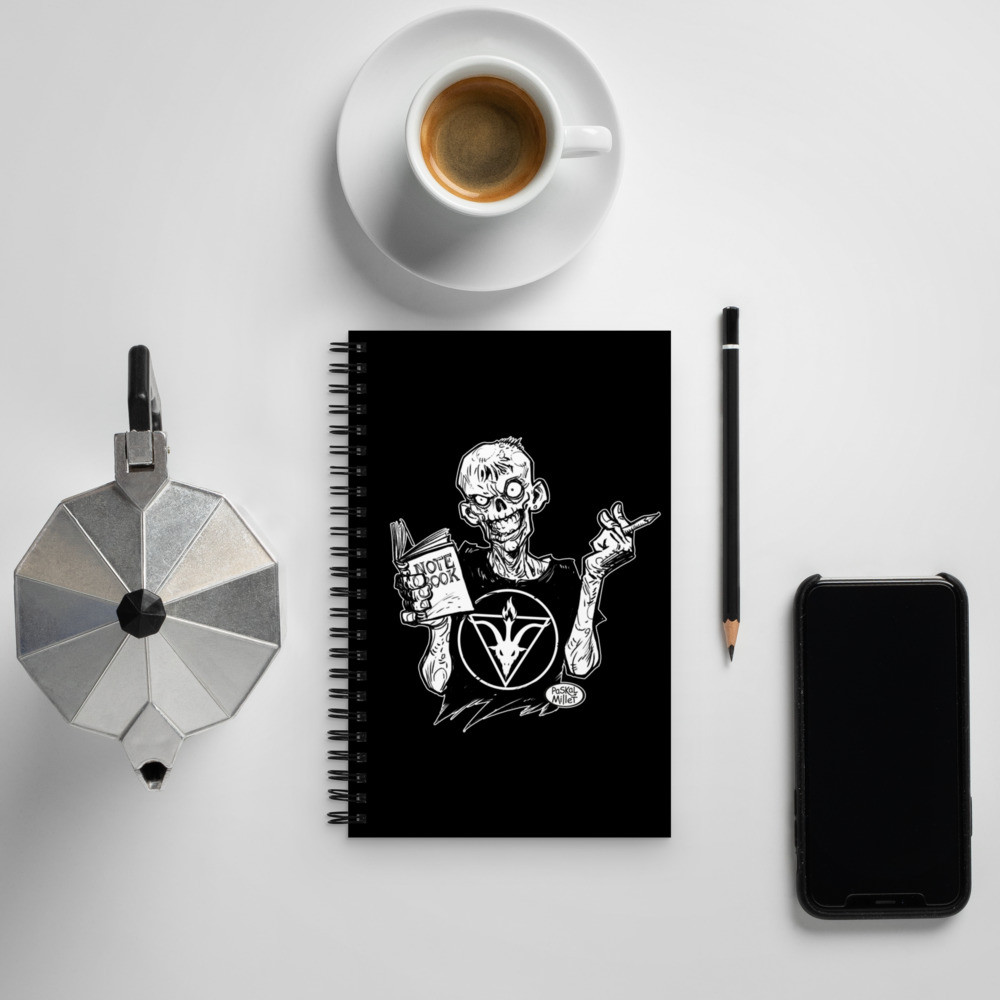 Zombie Spiral Notebook