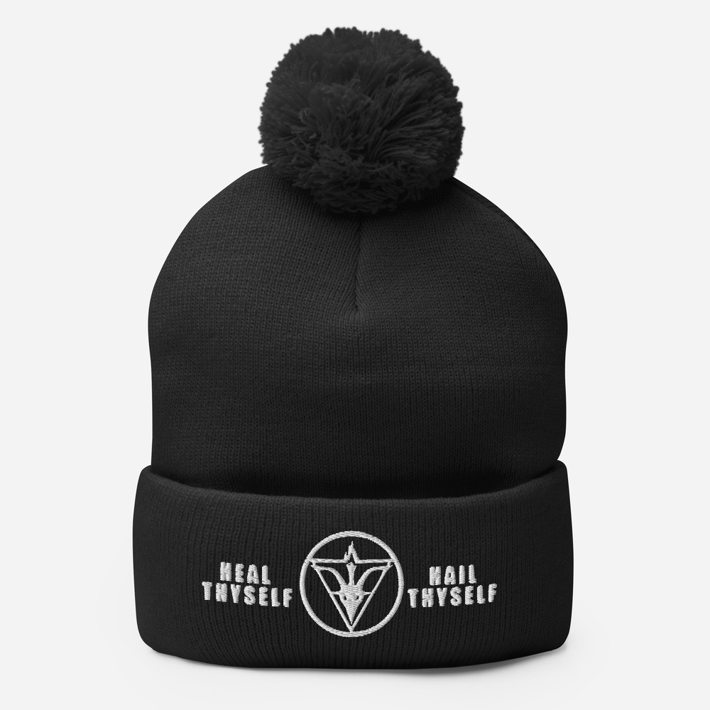 Heal Thyself Pom-Pom Beanie