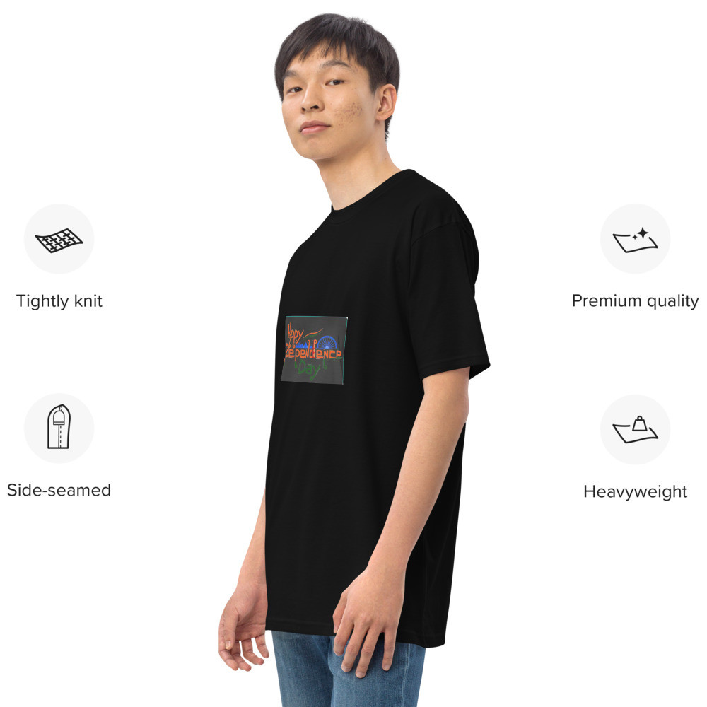 Men’s premium  Independence Day Special T-shirt