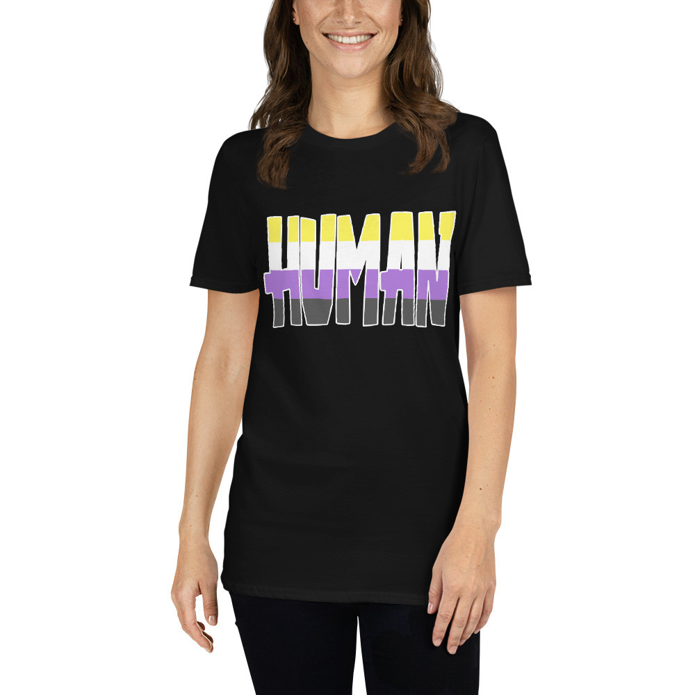 Human Non-Binary Flag T-Shirt