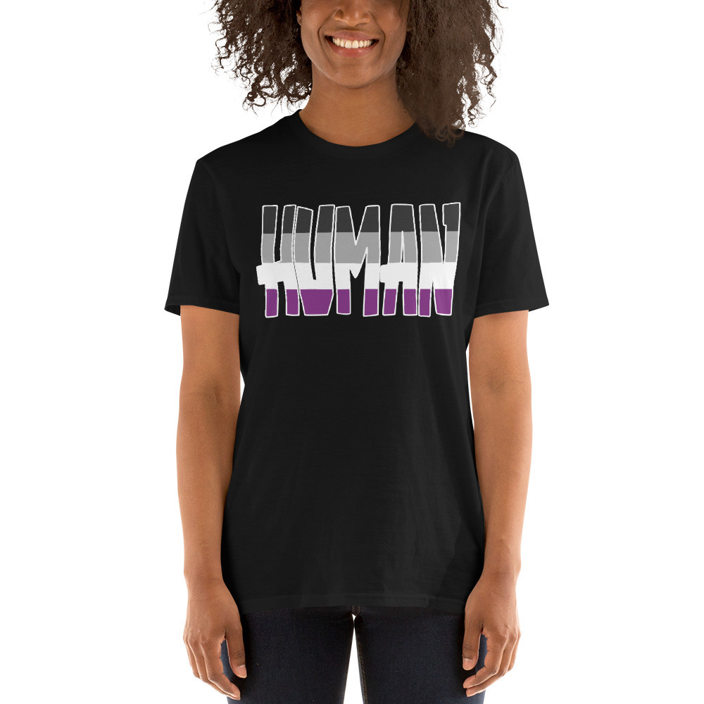 Human Asexual Flag T-Shirt