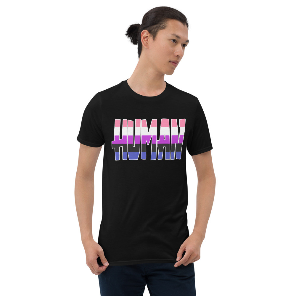 Human Gender-Fluid Flag T-Shirt
