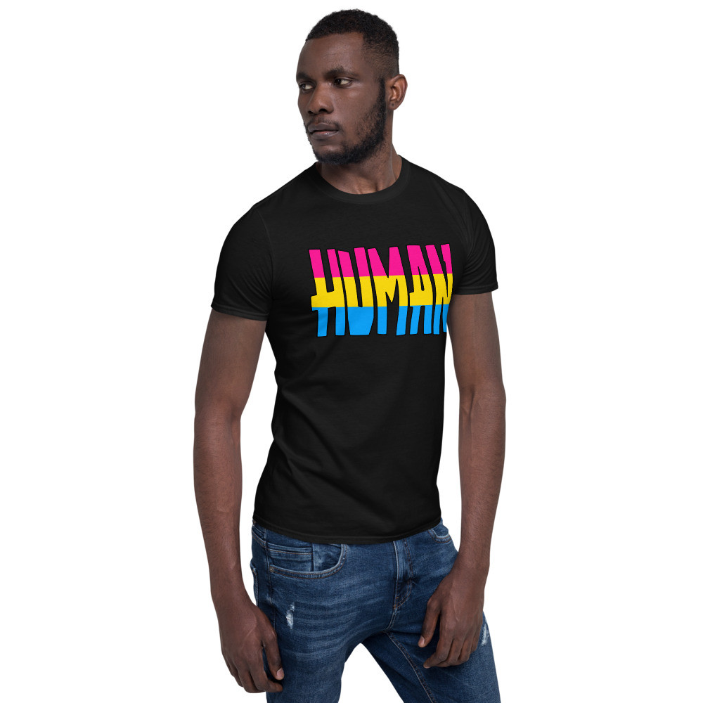 Human Pansexual Flag T-Shirt