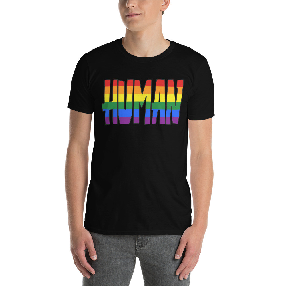 Human Pride Flag T-Shirt