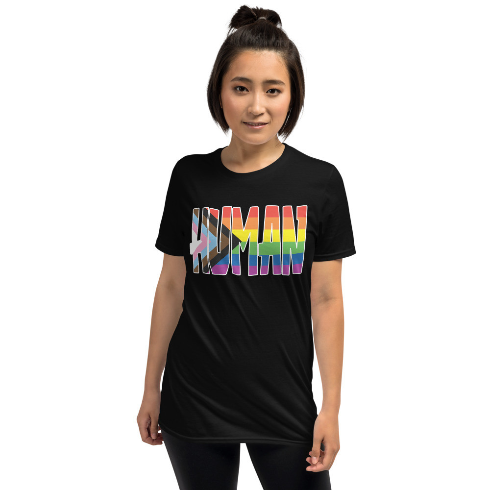 Human Pride Progress Flag T-Shirt