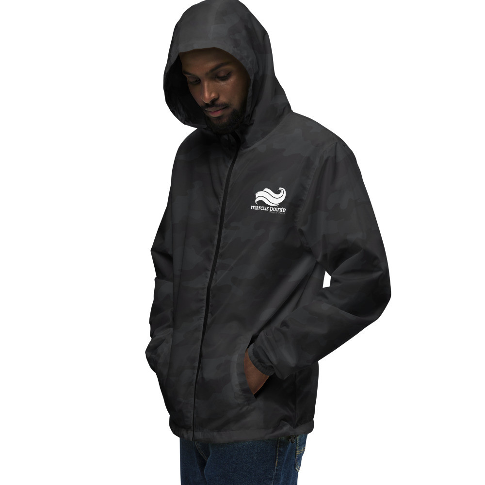 Unisex lightweight zip up windbreaker