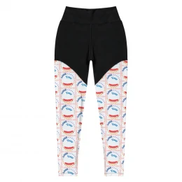 Sports Leggings with a pattern design