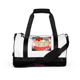All-over print gym bag