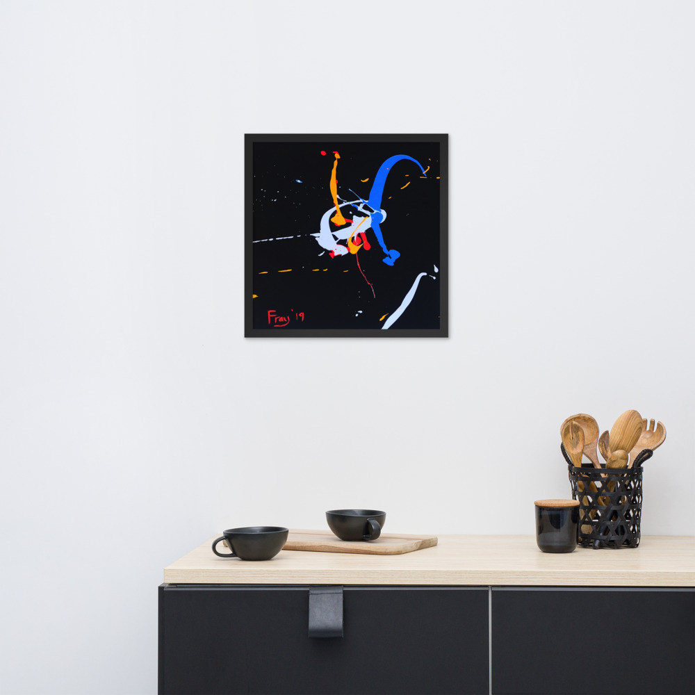 Framed Print - "Dino"