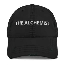 The Alchemist Distressed Vintage Dad Hat