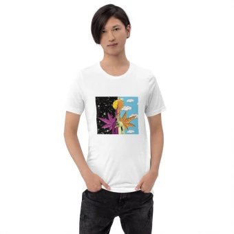 Indica vs. Sativa t-shirt