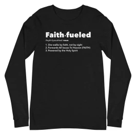 Faith-Fueled Definition Long Sleeve Tee