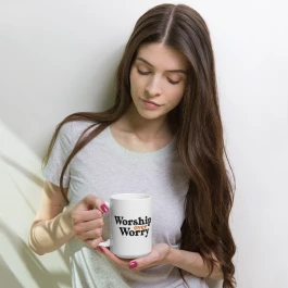 Worship Over Worry Mug
