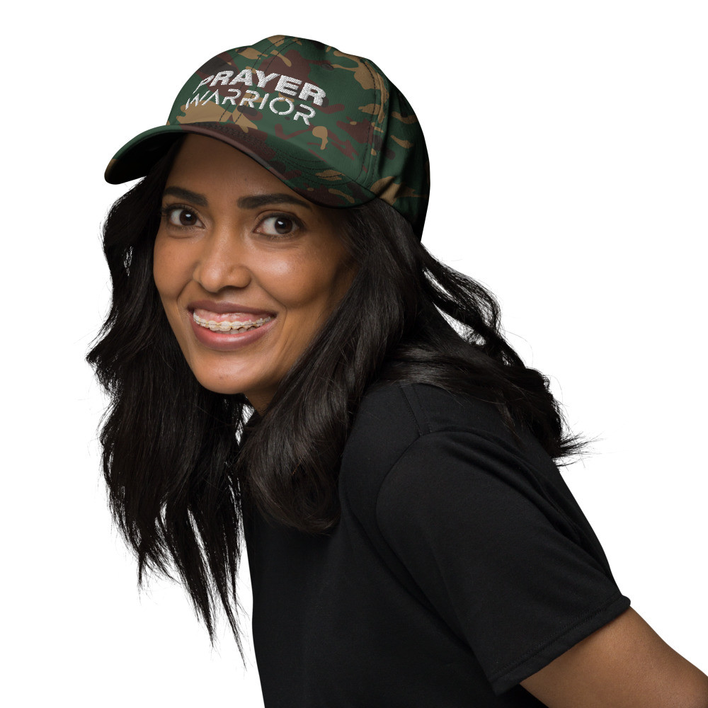 Prayer Warrior - Women's Camo Dad hat