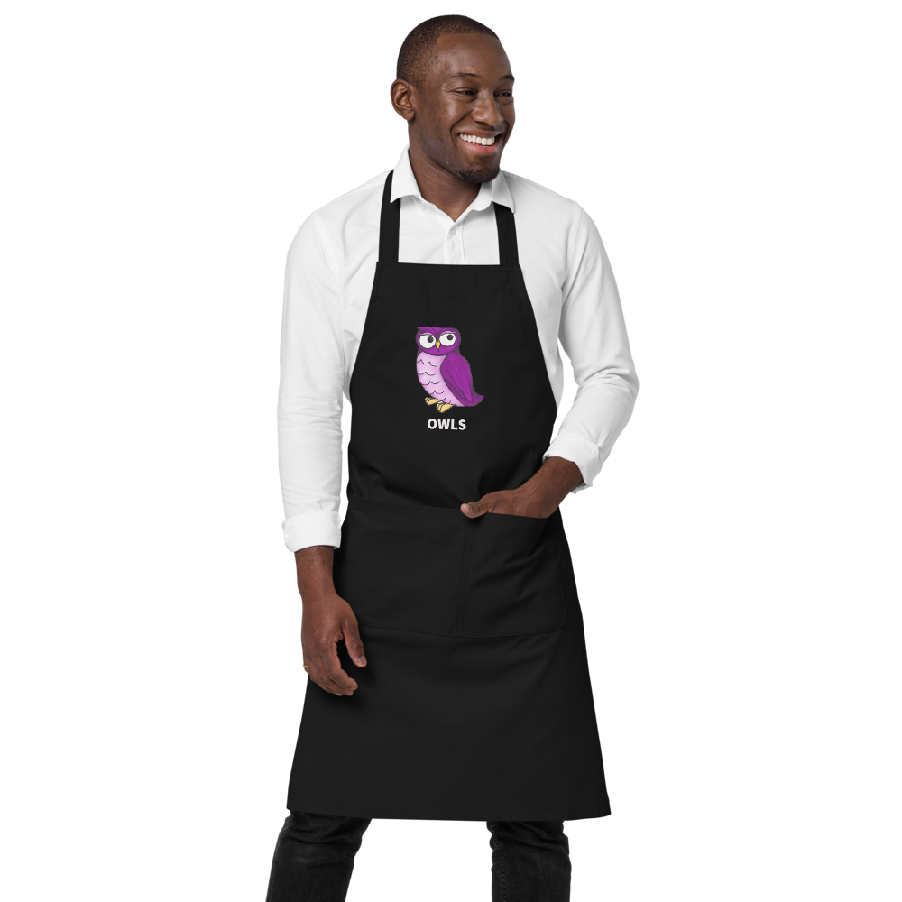 Organic cotton apron OWLS Apron