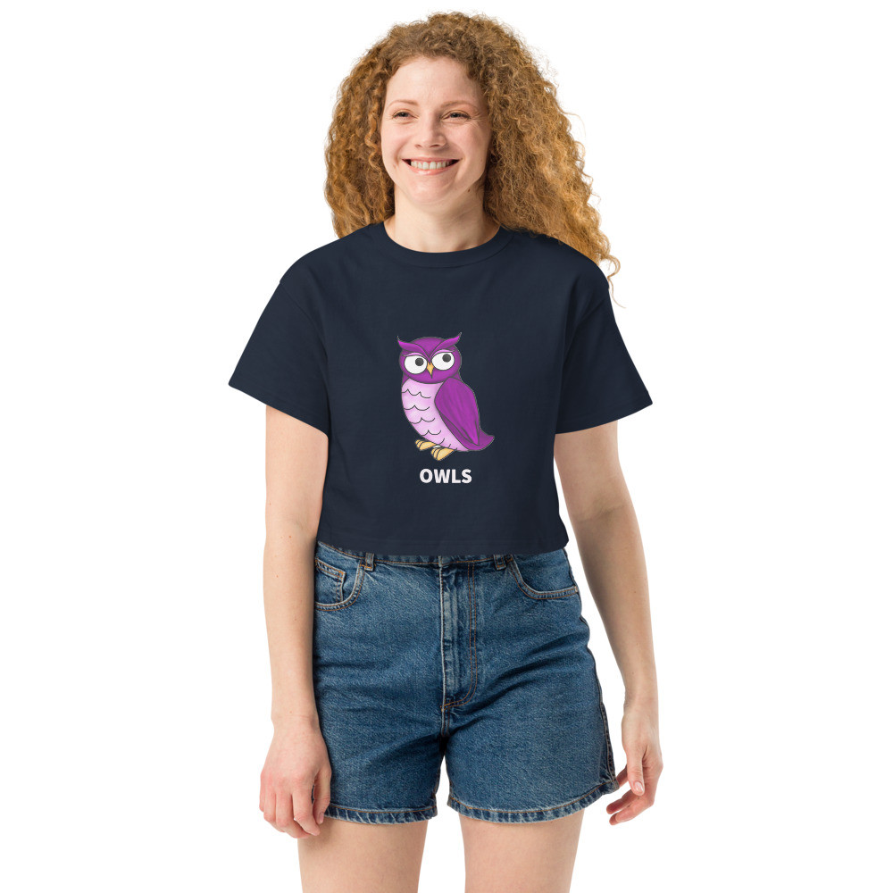 OWLS Champion crop top