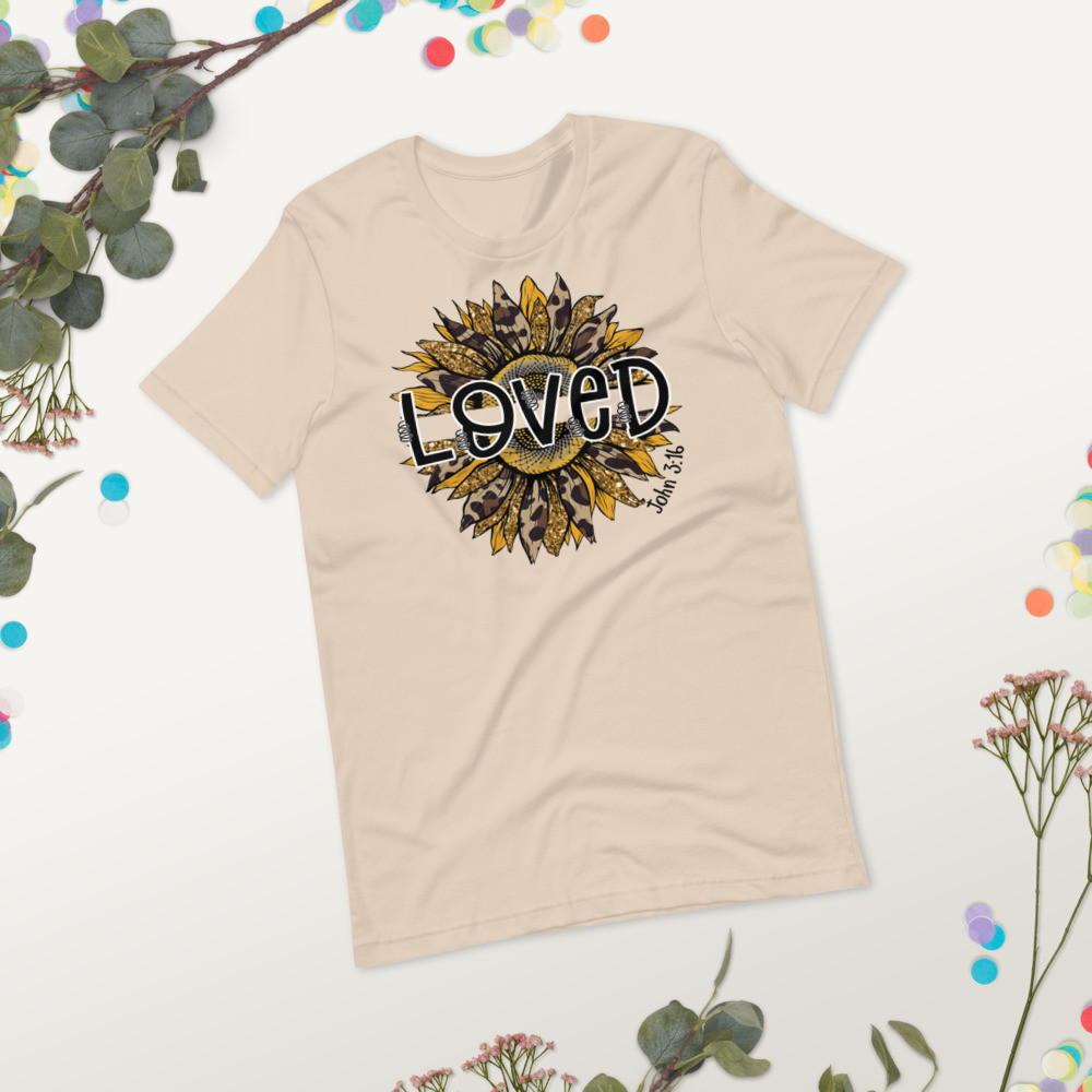 John 3:16 Sunflower T-Shirt