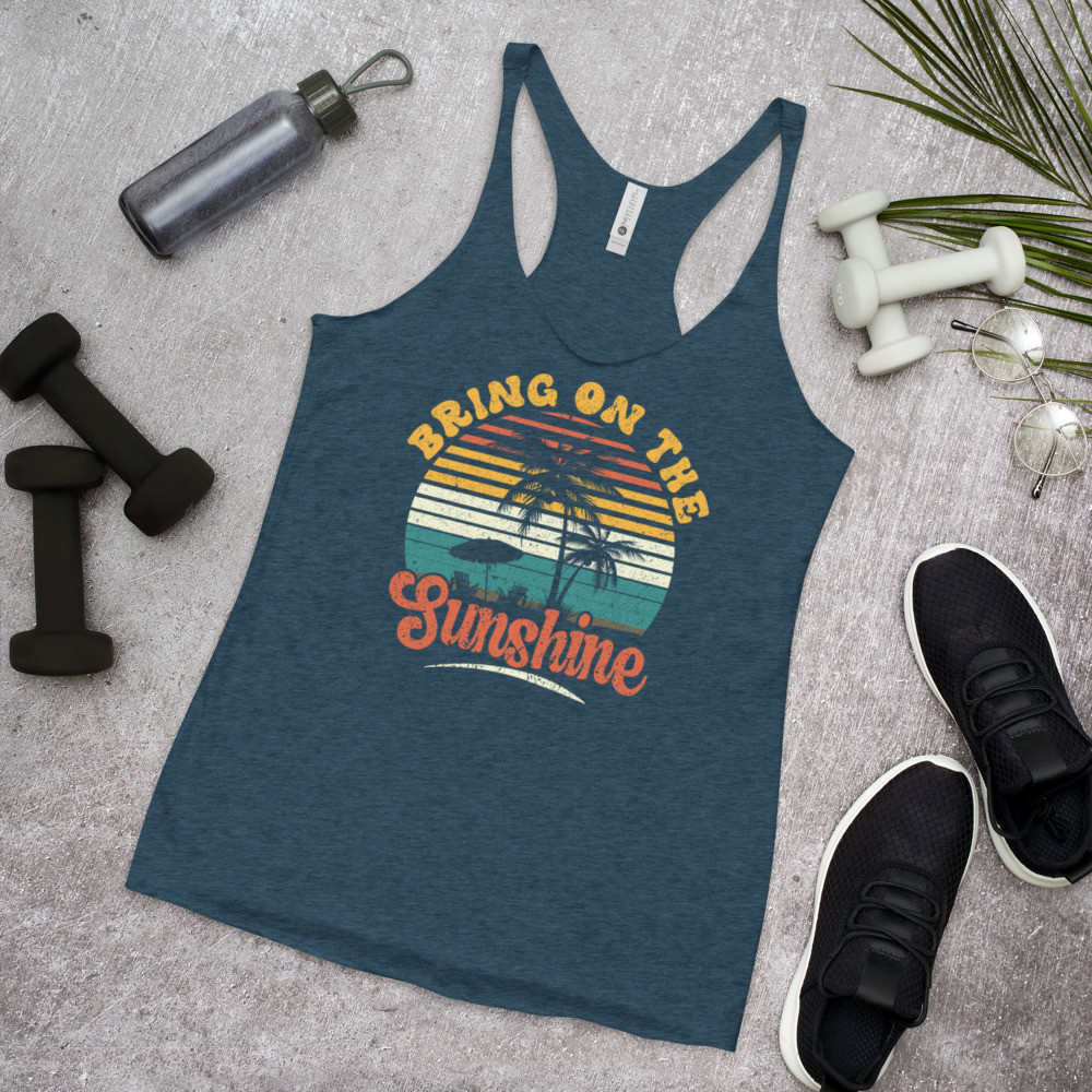 Bring On The Sunshine Women's Racerback Tank