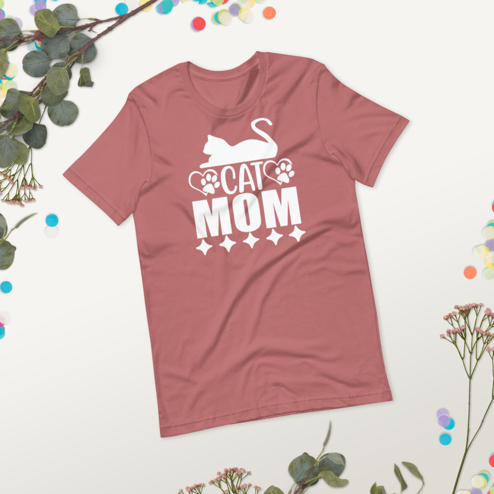 Cat Mom Unisex t-shirt