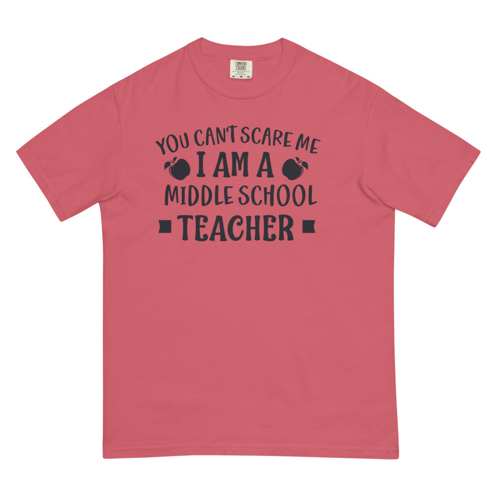 Middle School Teacher Comfort Colors garment-dyed heavyweight t-shirt