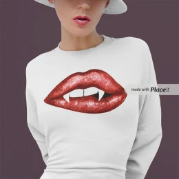 Red Vampire Lips