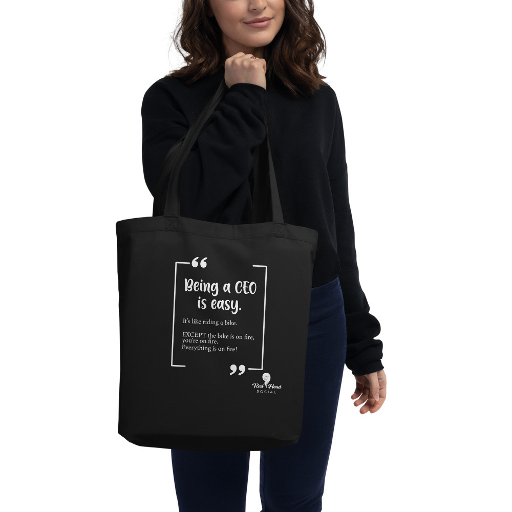 Being A CEO Is Easy - Eco Tote Bag