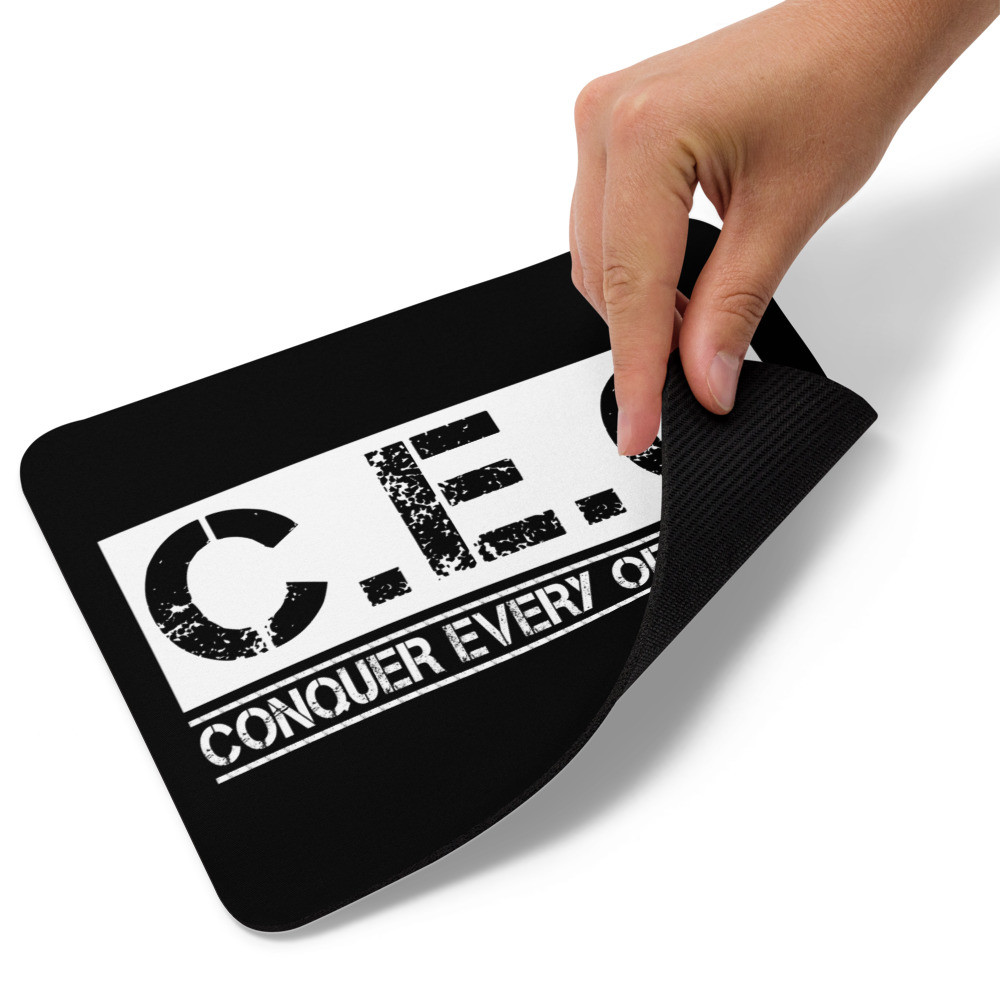 C.E.O Conquer Every Obstacle - Mouse pad
