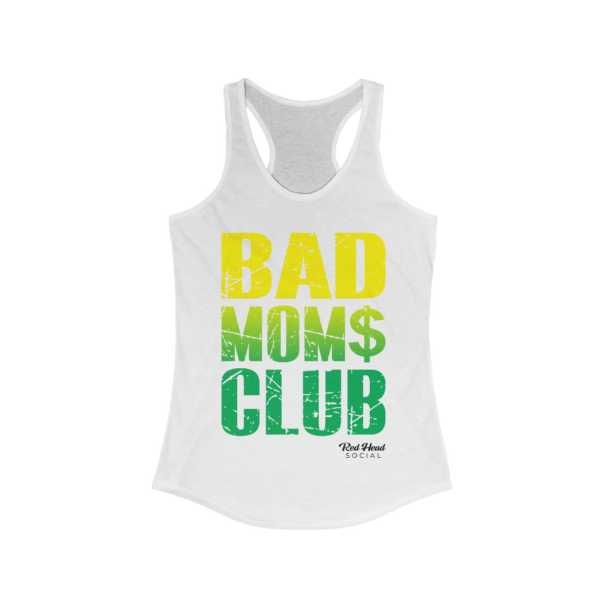 Bad Mom$ Club - Women's Racerback Tank