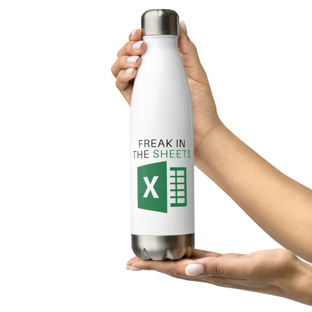 Freak In The Sheets - Stainless Steel Water Bottle