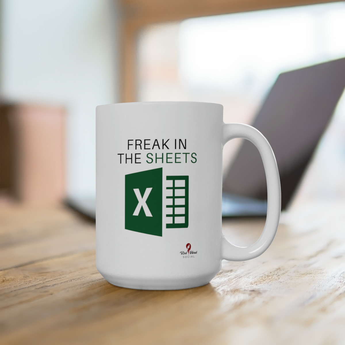 Freak In The Sheets - Ceramic Mug 15oz