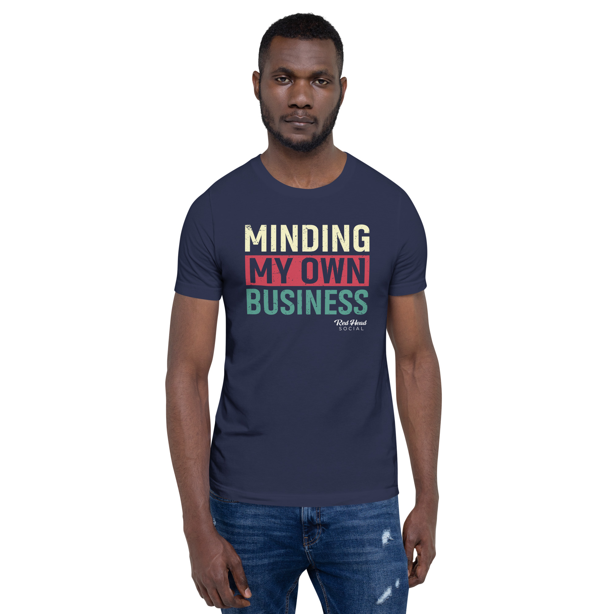 Minding My Own Business - Unisex Short Sleeve Tee