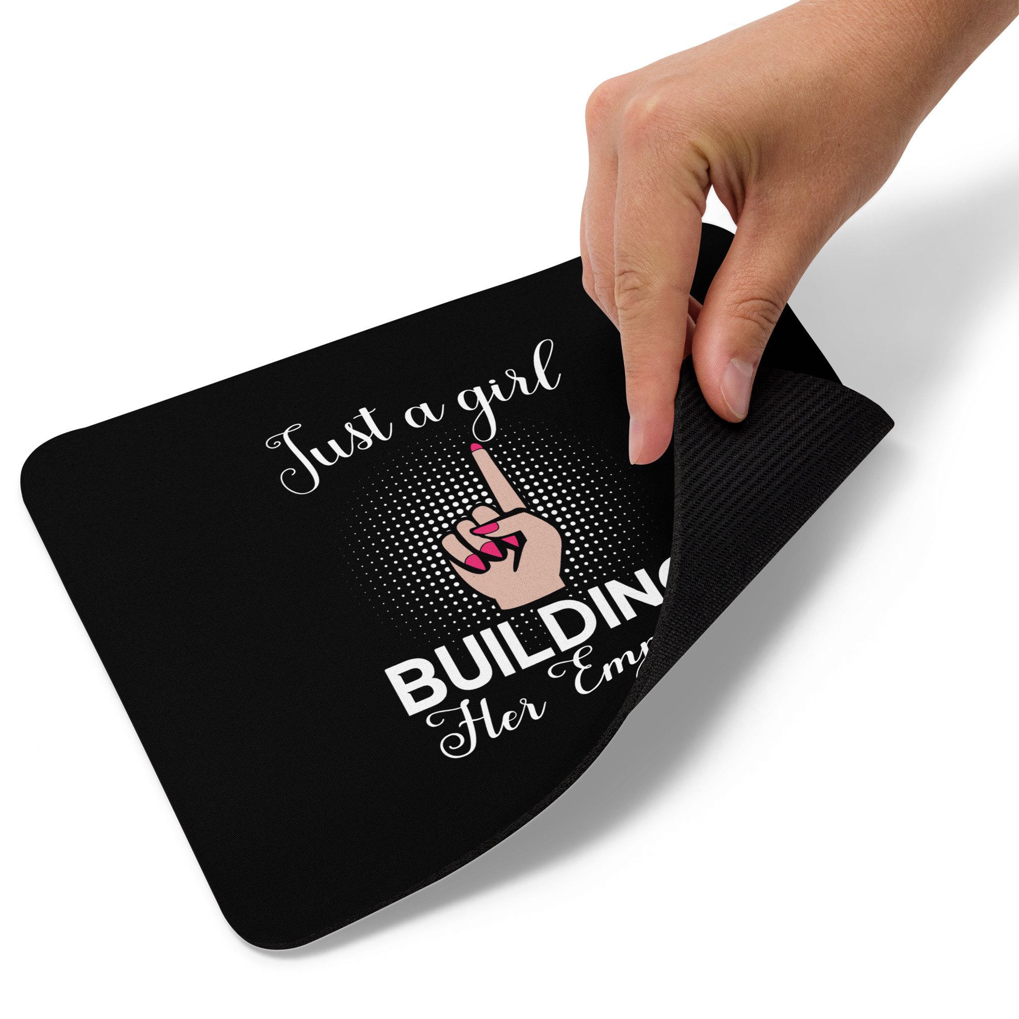 Just A Girl Building Her Empire - Mouse pad