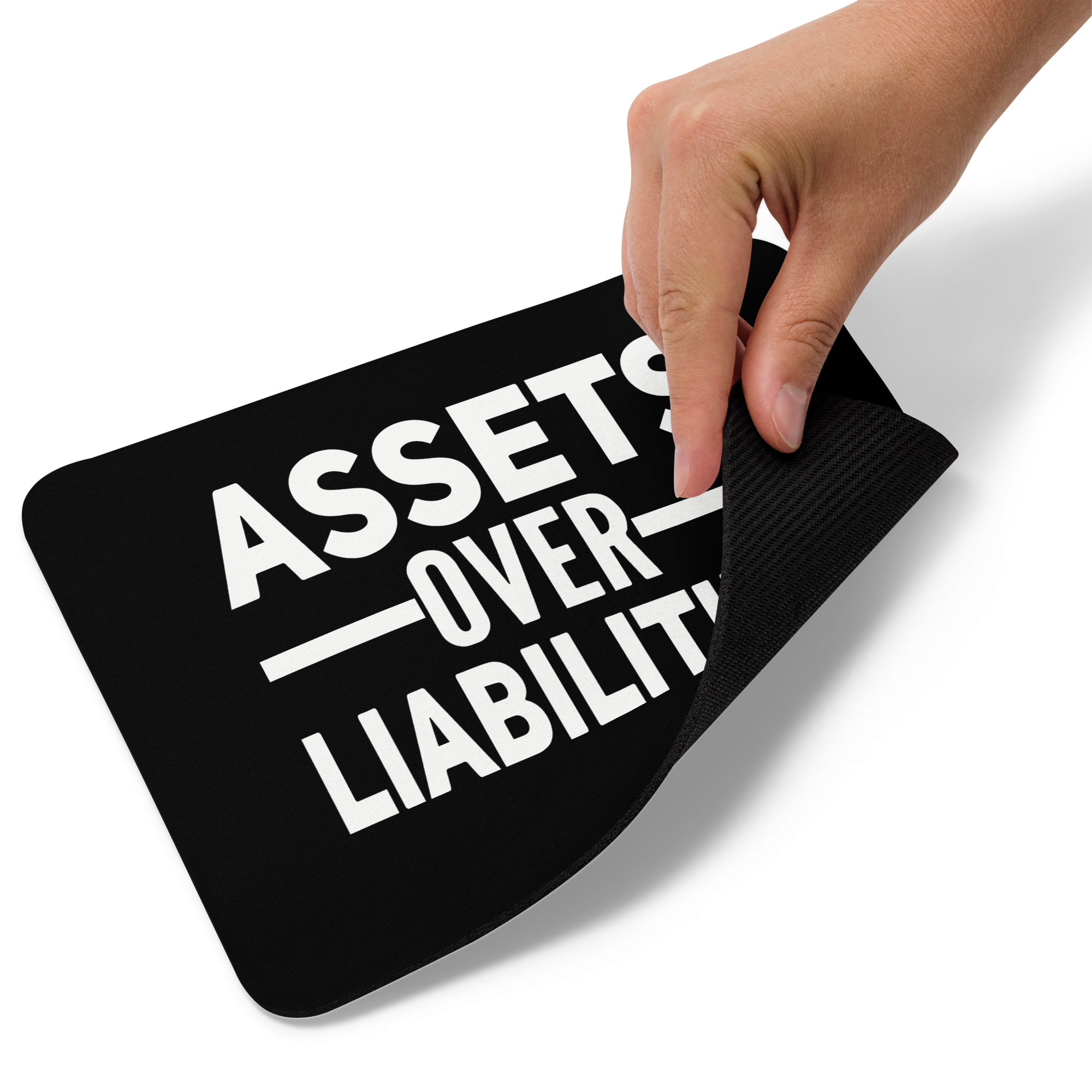 Assets Over Liabilities - Mouse pad