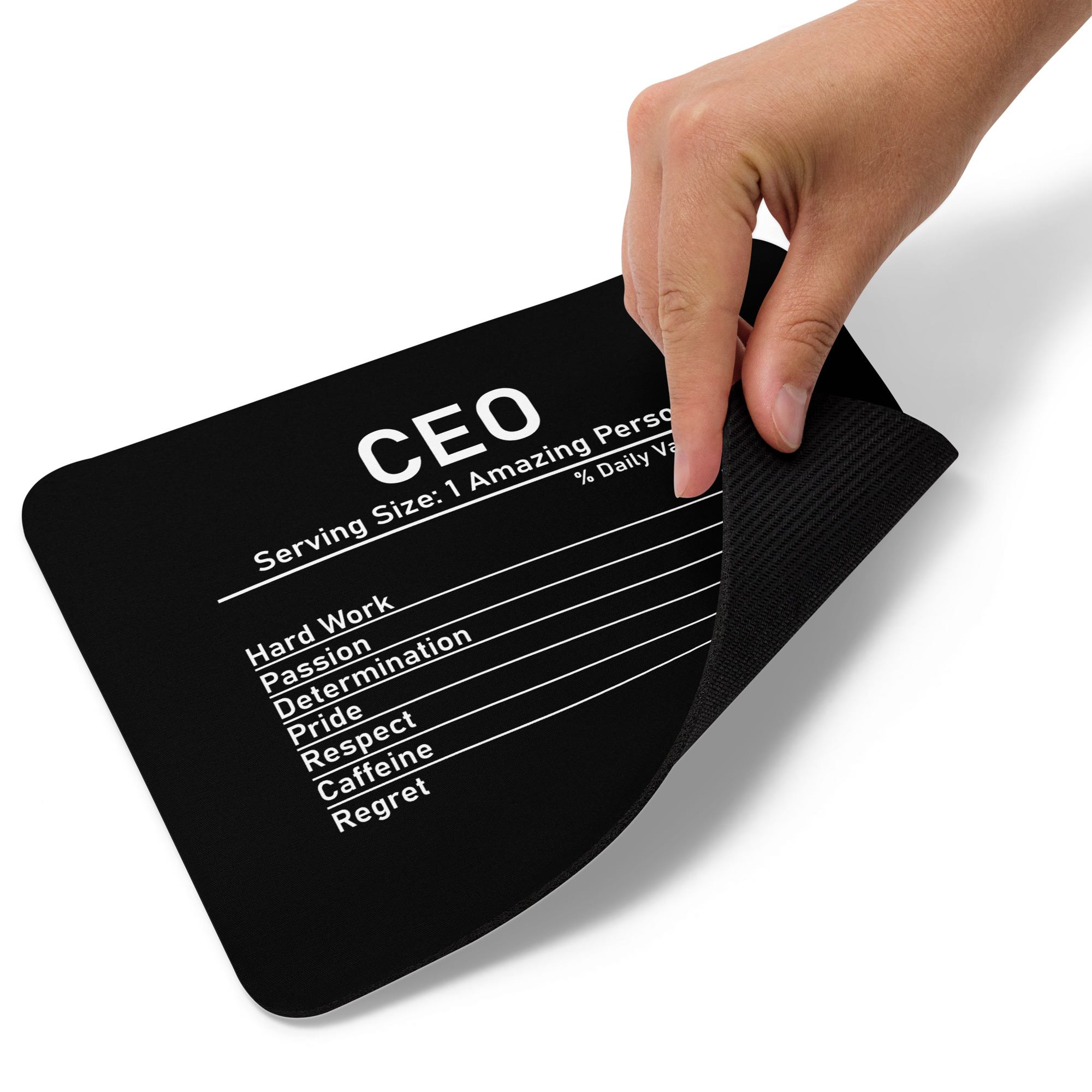 CEO Serving Size - Mouse pad