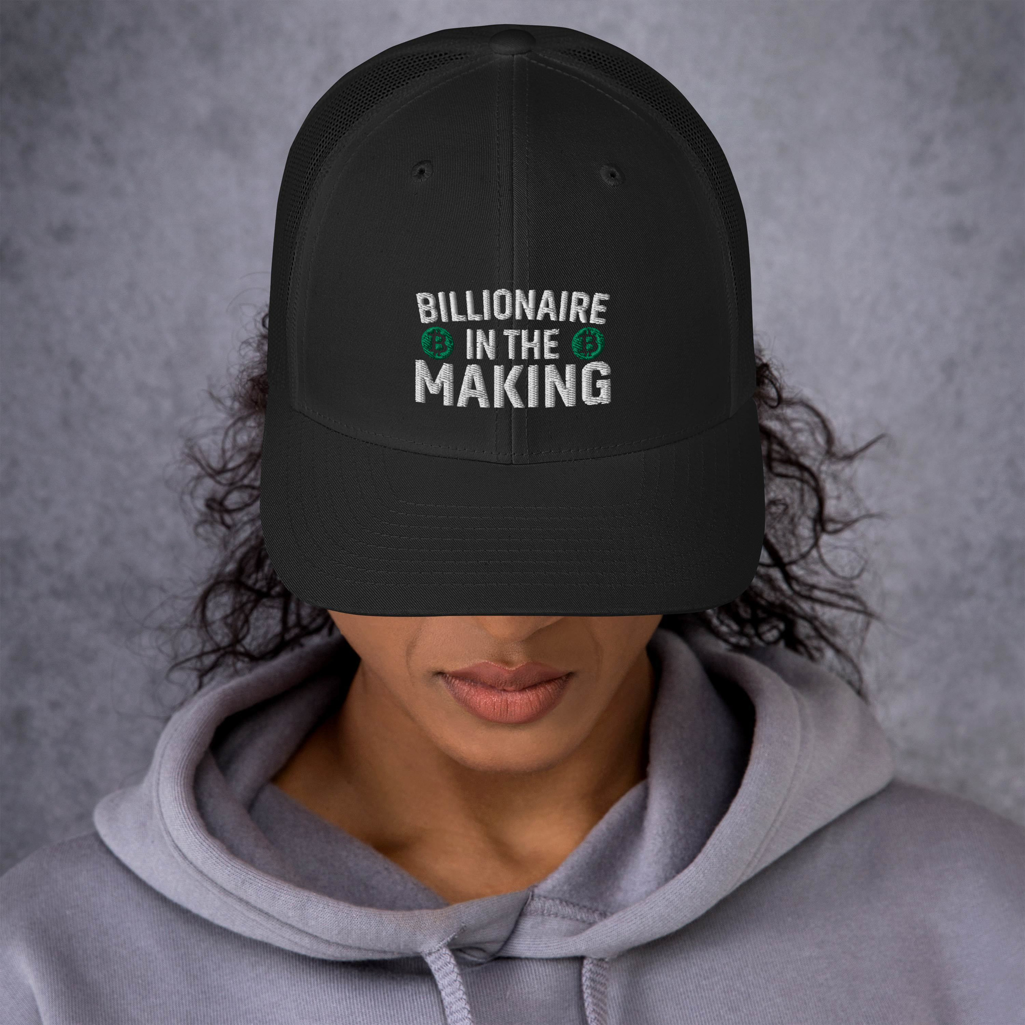 Billionaire In The Making - Mesh Trucker Cap