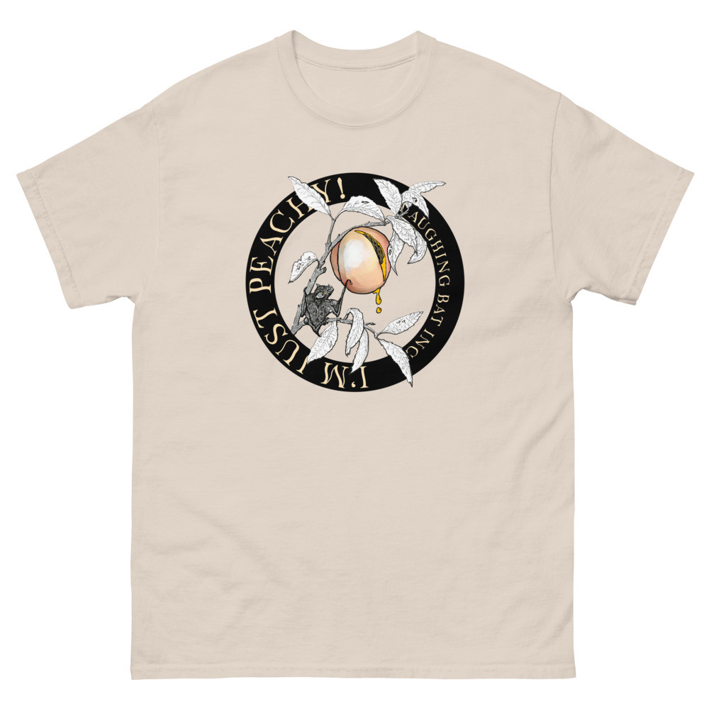 I'm Just Peachy! T-shirt (front only)