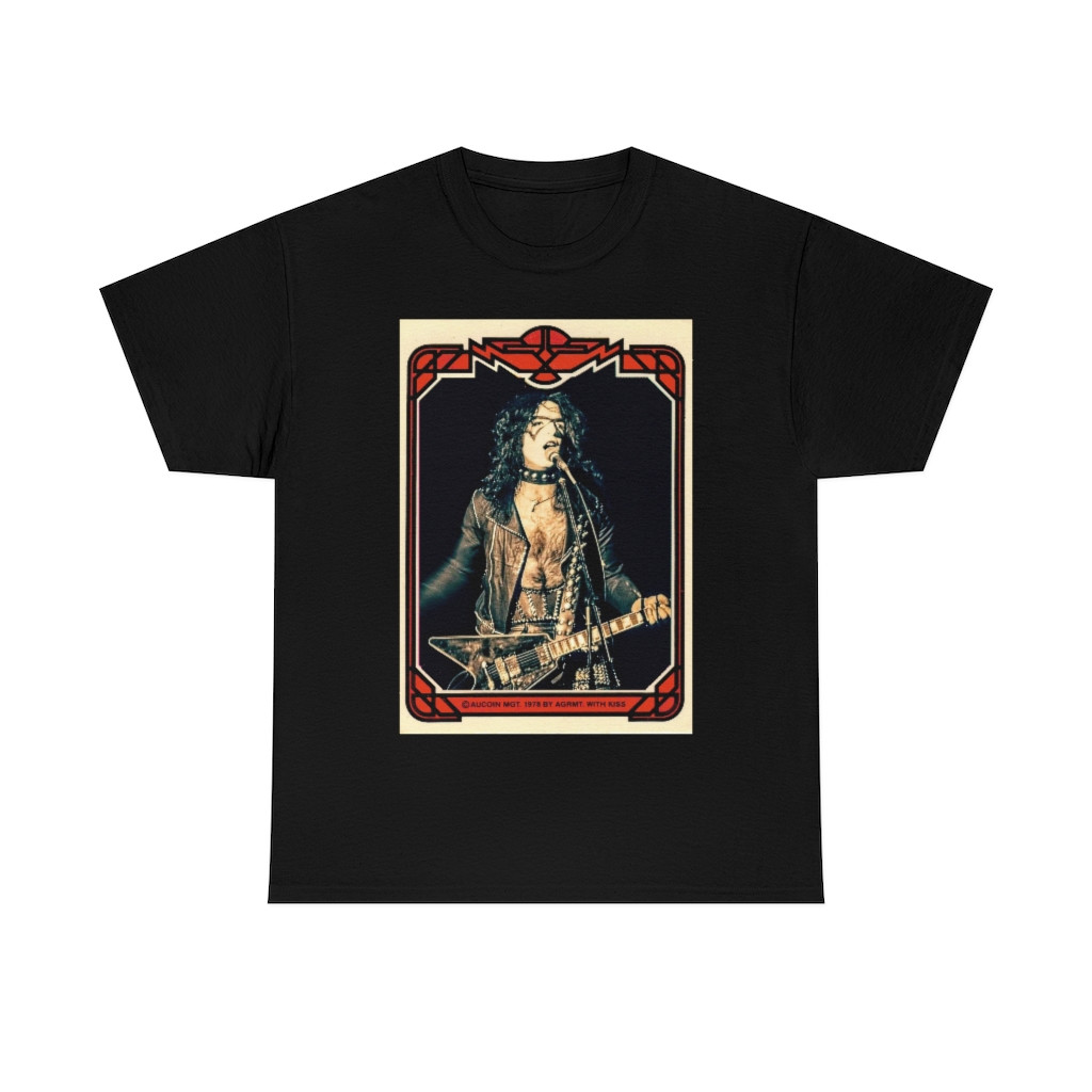 KISS cards Paul Stanley  card 1 Sleeve Tee