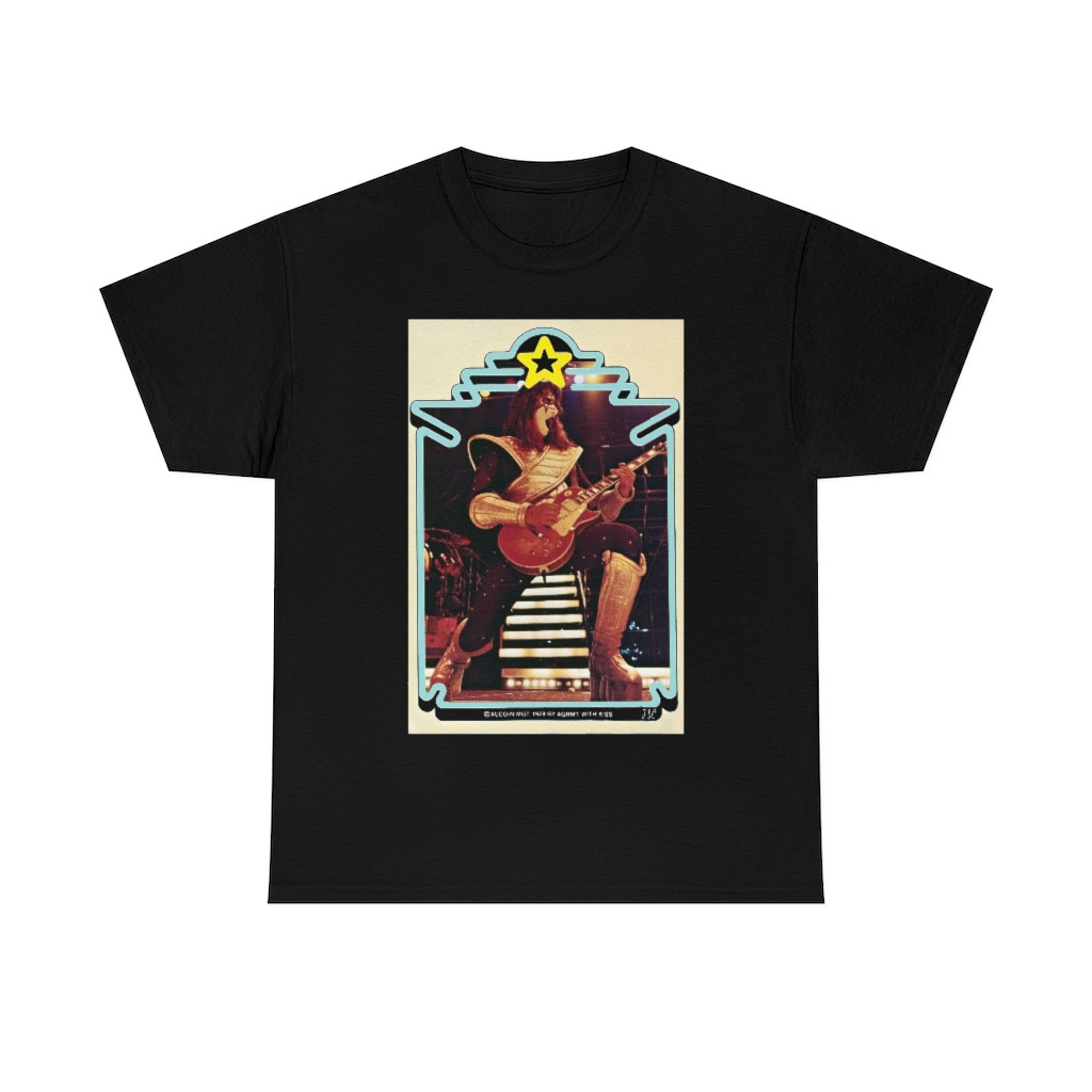 KISS cards Ace Frehley card 1 Sleeve Tee