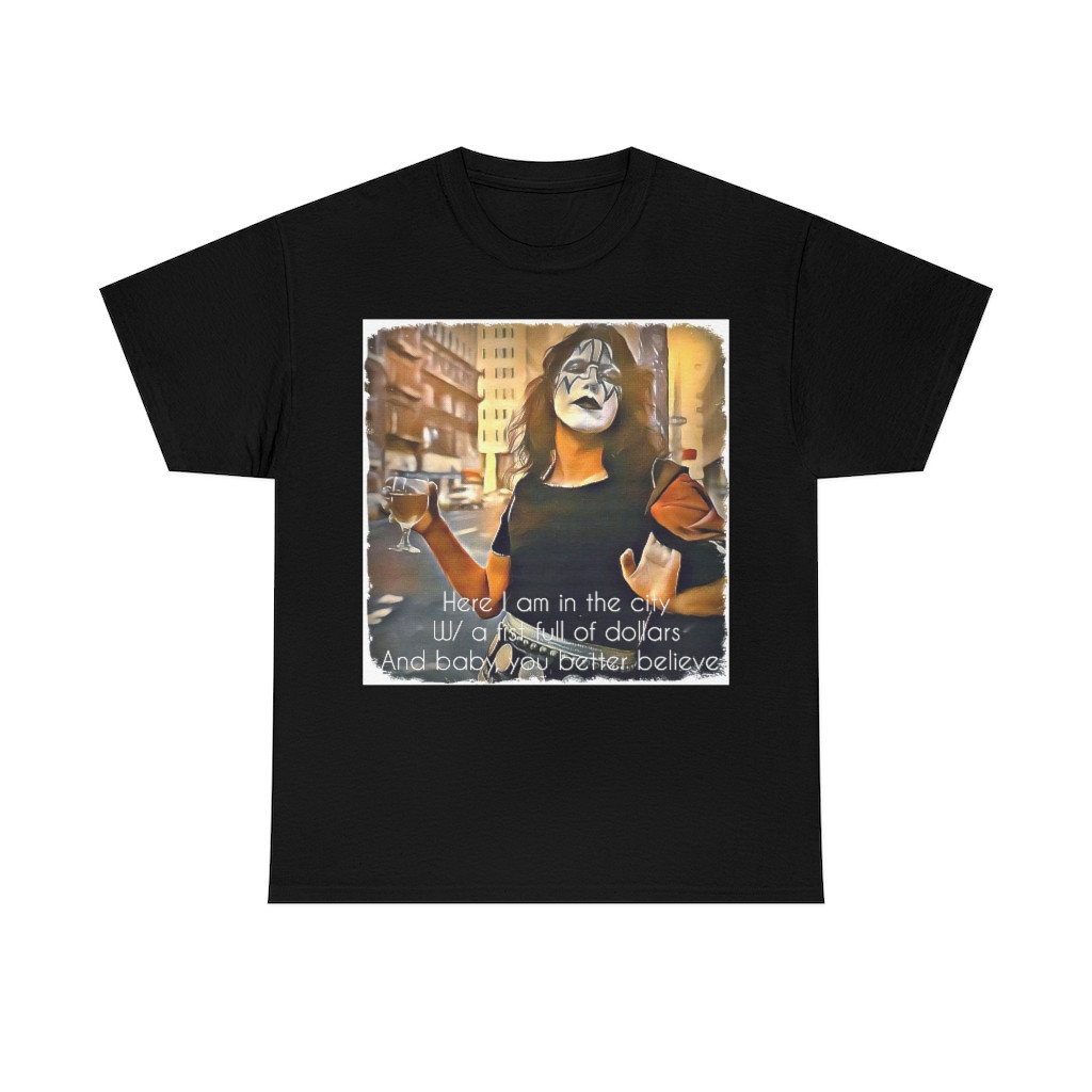 KISS Ace Frehley NY Groove  Men's Short Sleeve Tee