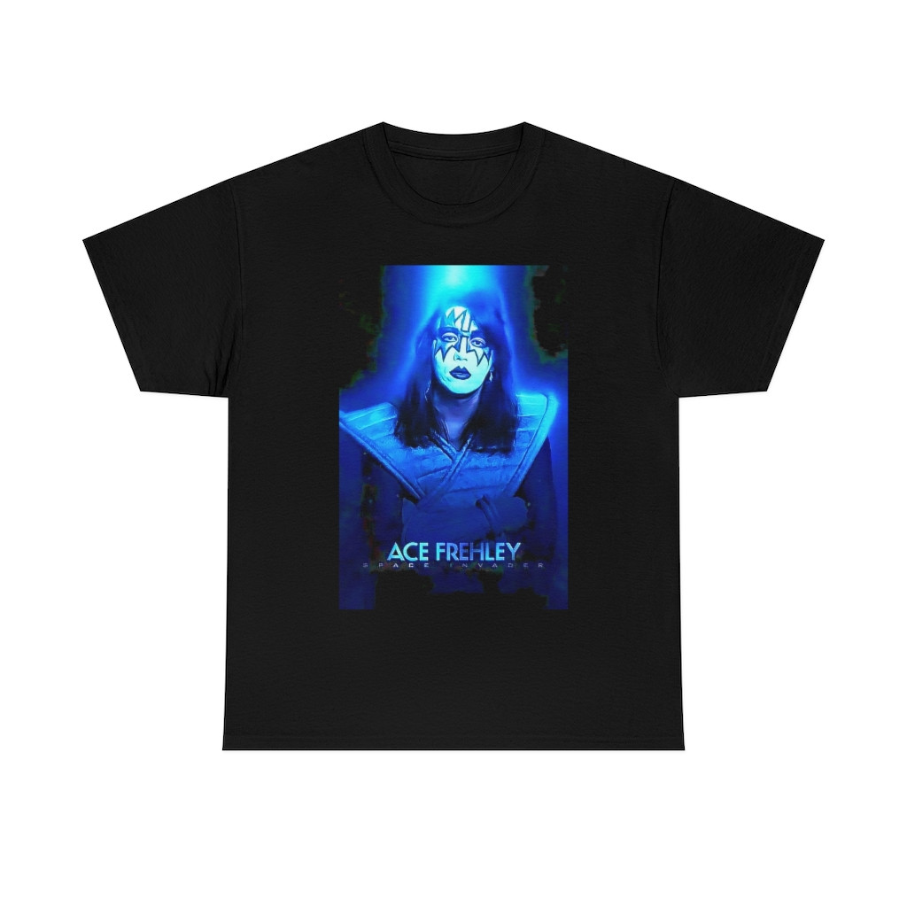 Ace Frehley of KISS Space Ace  Short Sleeve Tee
