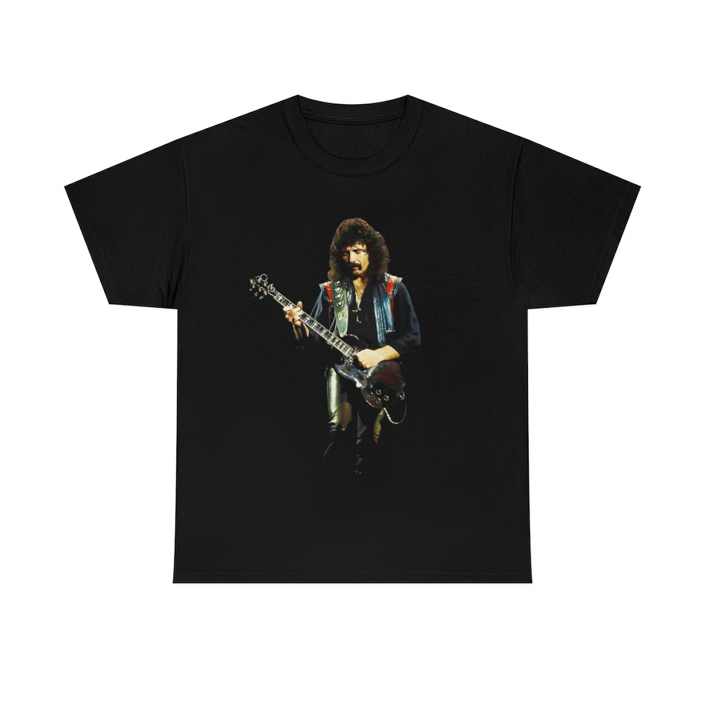 Tony Iommi of Black Sabbath Short Sleeve Tee