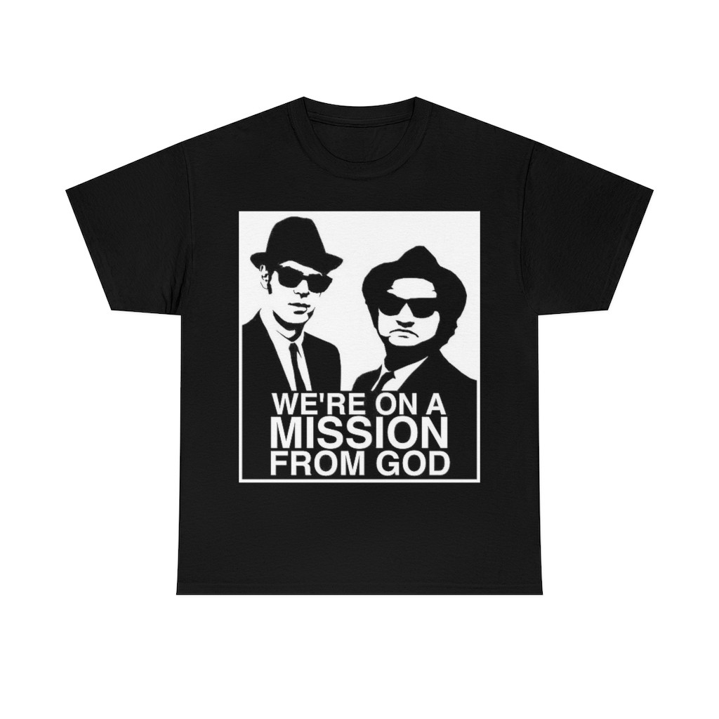 Blues Brothers we're on a mission from God Short Sleeve Tee