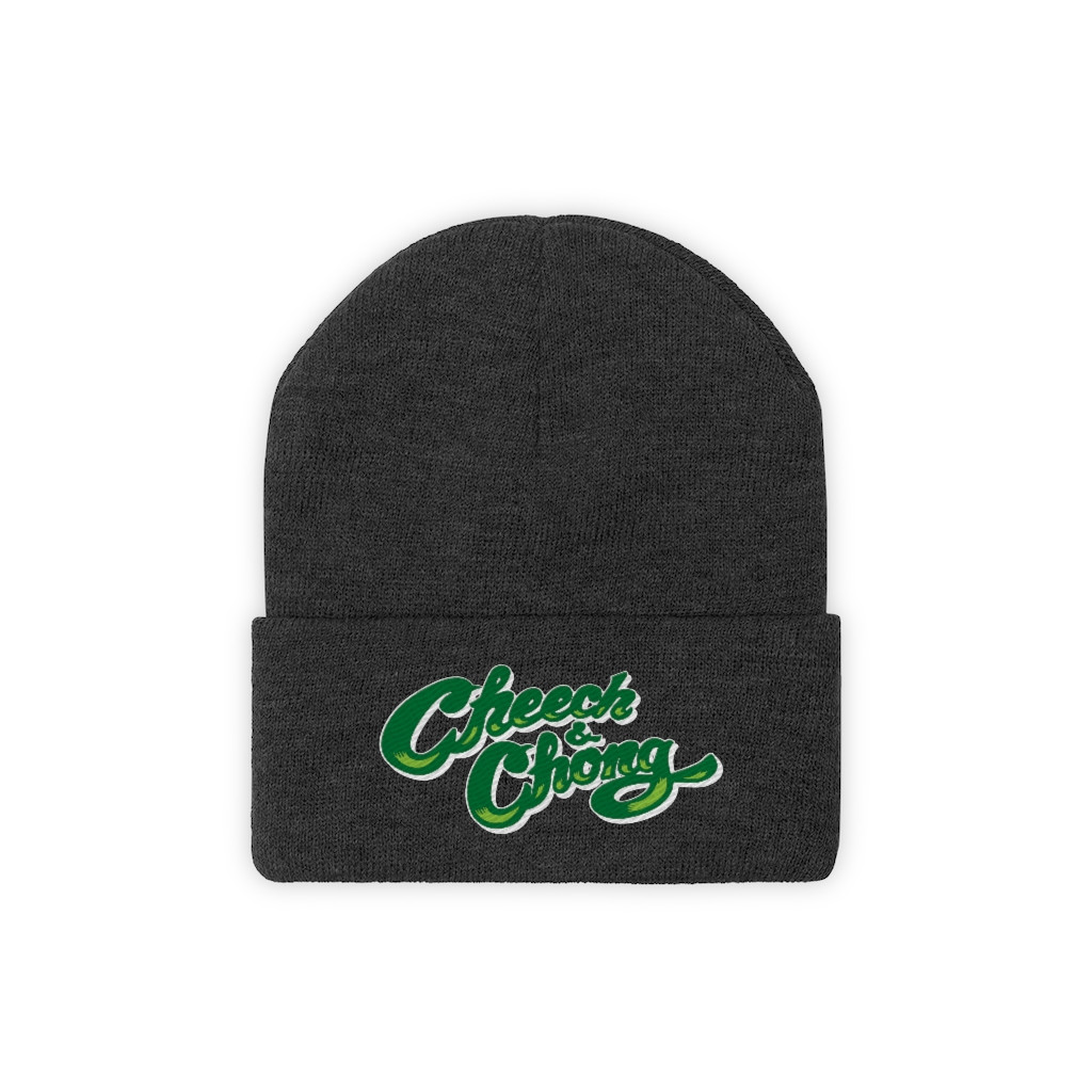 Cheech and Chong green Knit Beanie